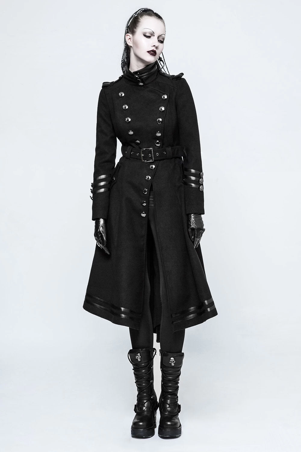 Seance Soldier Military Goth Coat 4 Seance Soldier Military Goth Coat - Image 2