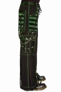 Tripp Electro Pants [Black/Green] -Alchemy Store af7654m blkgrn s
