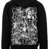 Malice In Wonderland Hoodie [Zipper Or Pullover] -Alchemy Store alice in wonderland hoodie
