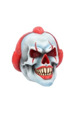 NEMESIS NOW Play Time Skull Scary Horror Clown Head Statue -Alchemy Store b4285m8