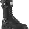 Monster BOLT-345 Boots [Black Vegan Leather] -Alchemy Store bolt 345 bvl a1413fb4 7cba 4a9b 954a 124328d2e177