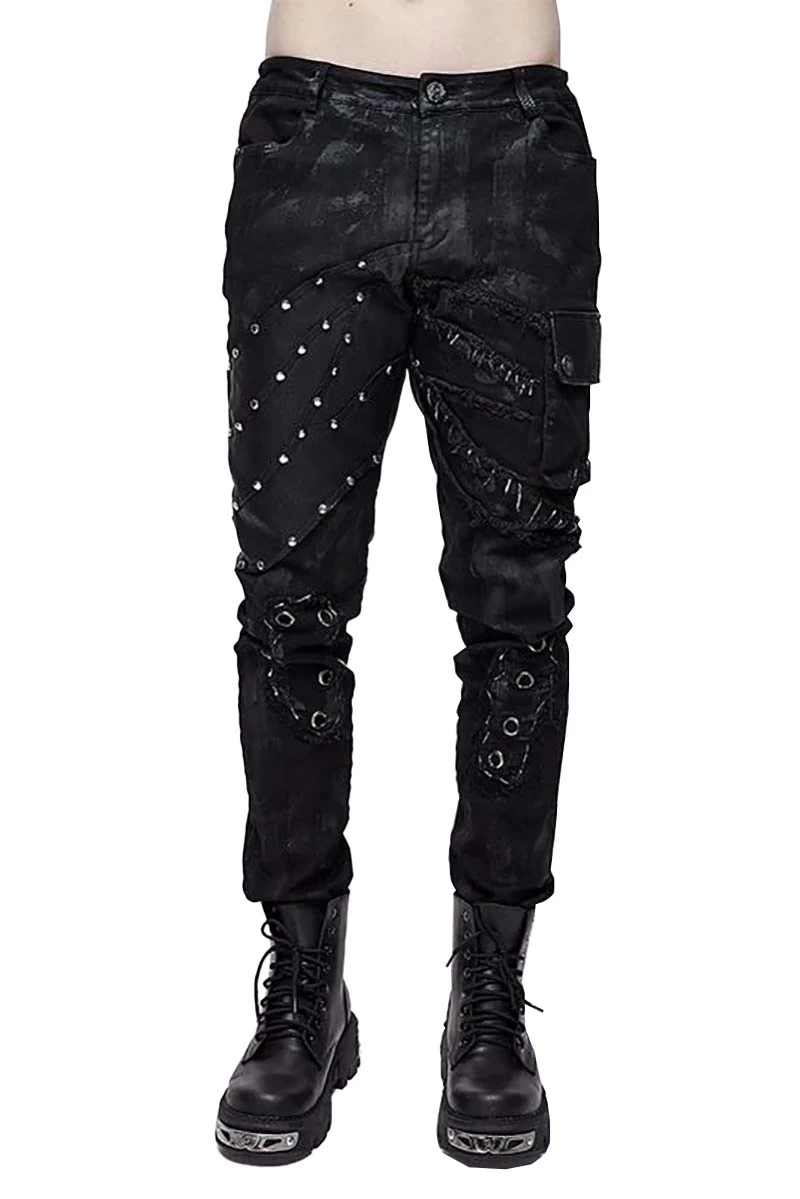 Patient 99 Distressed Punk Pants 3 Patient 99 Distressed Punk Pants
