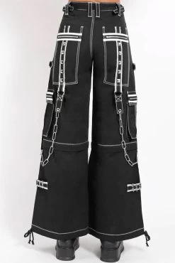 Tripp NYC Crazy Piper Pants [Black/White] -Alchemy Store dfefd