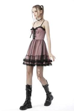 Porcelain Pink Doll Dress -Alchemy Store fdsfsds