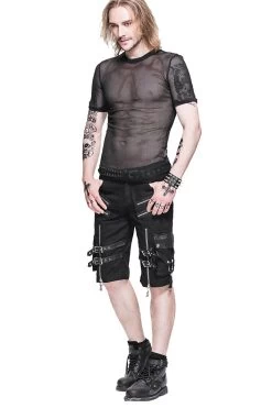 Sabotage Fishnet T-Shirt 9 Sabotage Fishnet T-Shirt -Alchemy Store fhgfhgf