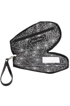 We Belong Dead Frankenstein & Bride Glitter Coffin Wallet -Alchemy Store frgtregtre