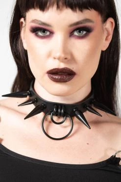 Synchro Spike Choker [MATTE BLACK]