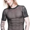 Sabotage Fishnet T-Shirt -Alchemy Store gf