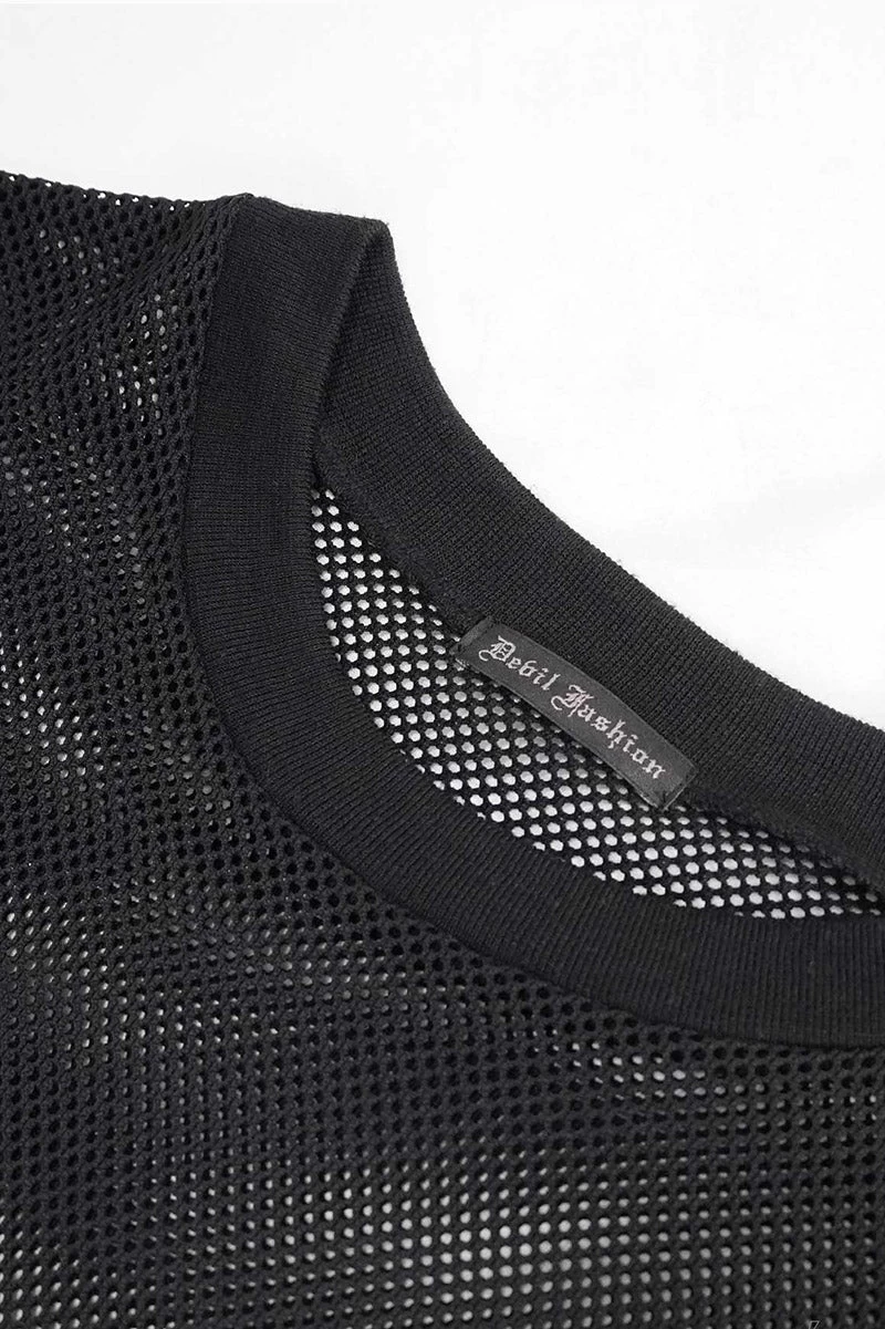 Sabotage Fishnet T-Shirt 6 Sabotage Fishnet T-Shirt - Image 4