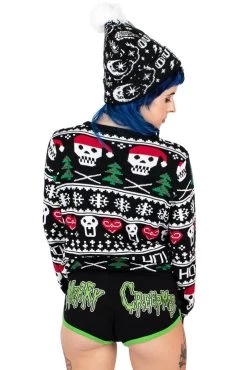 Merry Creepmas Christmas Short Shorts