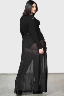 Venemous Magdelana Maxi Skirt -Alchemy Store gothic curvy skirt