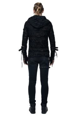 No Creed Hooded Punk Top -Alchemy Store grergergerge