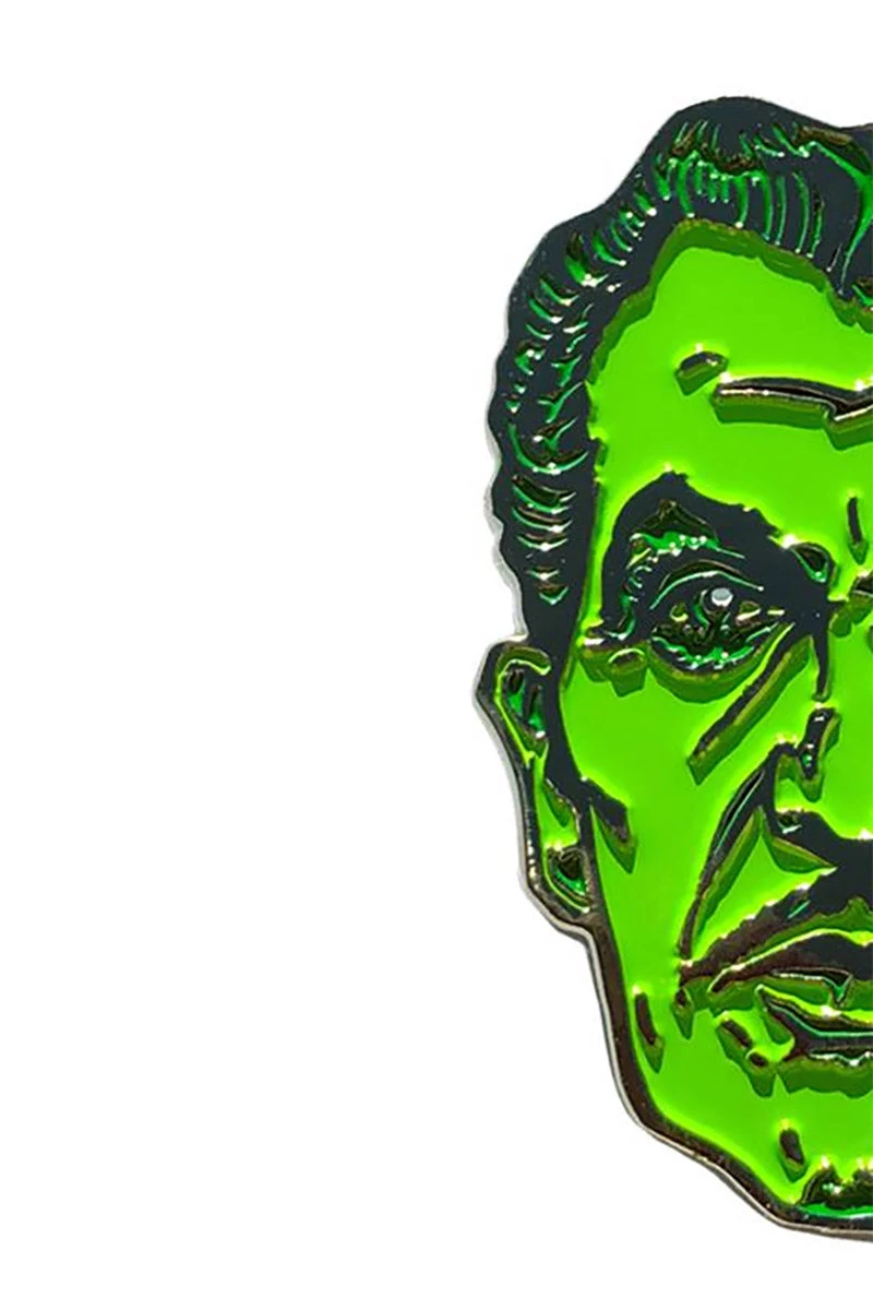 Vincent Price Classic Face Enamel Pin 4 Vincent Price Classic Face Enamel Pin - Image 2