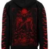 Nosferatu Hoodie W/ Red Bat Sleeves [Zipper Or Pullover] -Alchemy Store hoodie back 61d9a2a4 fd7c 412f 86b0 c20a874368ff