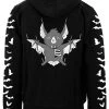 Taxidermy Bat Hoodie W/ Bat Sleeves [Zipper Or Pullover] -Alchemy Store hoodie back 7b8d9ffe ccb2 4766 b98e a0c00ab1b969
