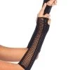 LEG AVENUE Soulless Faux Lace-Up Gloves -Alchemy Store jkshjdfshjhjdfdfgdfdf
