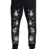 Heavy Metal Snowmen Joggers -Alchemy Store joggers front snowmen