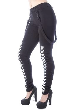 Kalma Leggings -Alchemy Store kalma leggings black chemical Black 3