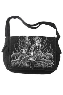 Malice In Wonderland Bag [Multiple Styles Available] -Alchemy Store messenger bag resize 2946ca98 a29a 40f5 9fe5 60f92a1c339e