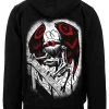 Mothman Of Point Pleasant Hoodie [Zipper Or Pullover] -Alchemy Store mothman hoodie back resize