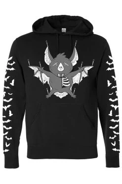 Taxidermy Bat Hoodie W/ Bat Sleeves [Zipper Or Pullover] -Alchemy Store pullover hoodie ce0c476b c7c3 440f 8551 e1f8fa398ef7