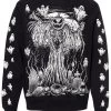 Pumpkin Reaper Sweatshirt [Ghost Sleeves] -Alchemy Store pumpkin ghosts sweatshirt