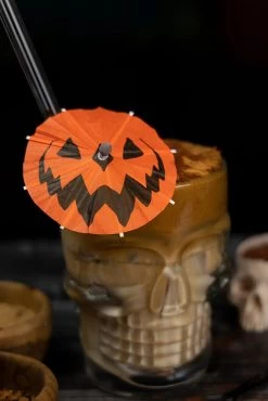 Spooky Cocktail Umbrellas [PUMPKIN] -Alchemy Store pumpkin housewares