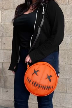 TRICK OR TREAT STUDIOS Trick R Treat Sam O Lantern Bag -Alchemy Store samo1 purseonperson