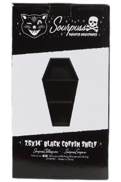 Sourpuss Coffin Shelf [BLACK] -Alchemy Store sp coffin shelf packaging a5ac3321 0458 41ba 8f98 b97f6c5df6e2