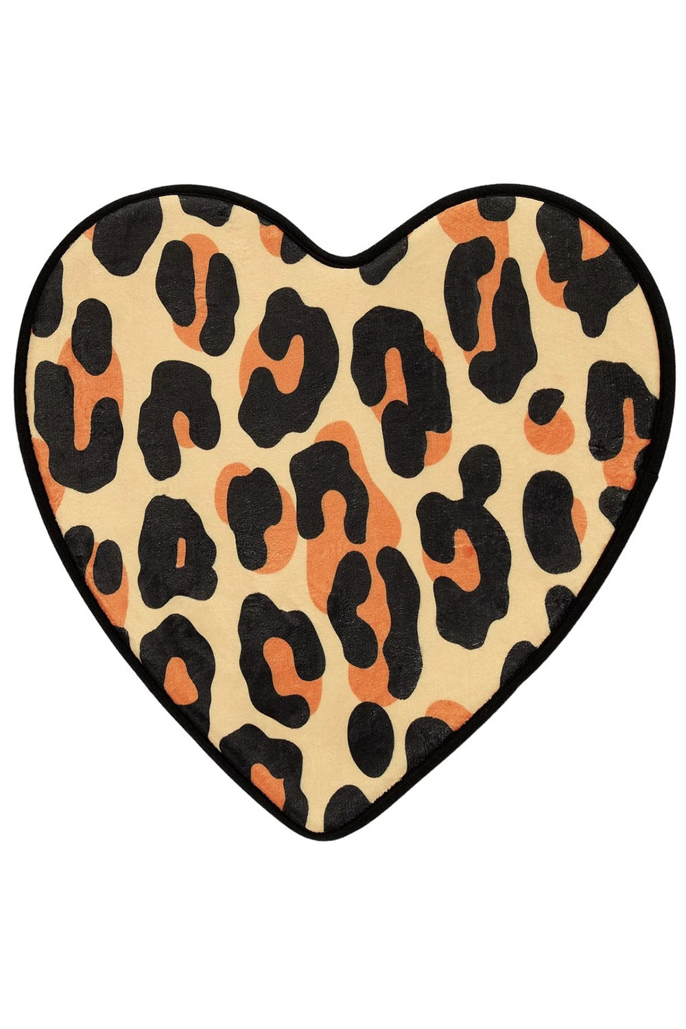 Leopard Heart Bath Mat 3 Leopard Heart Bath Mat