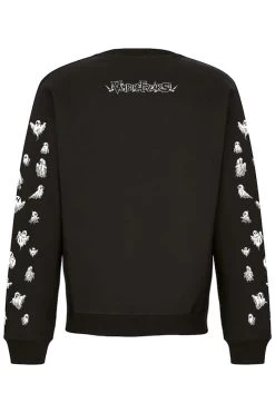 Pumpkin Reaper Sweatshirt [Ghost Sleeves] -Alchemy Store sweatshirt back vf 8eb7b5b2 903e 4813 9209 44d7d5dcd63a