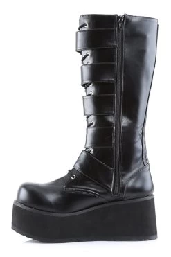 Phantom Platform Boots TRASHVILLE-518 [Matte Vegan Leather] -Alchemy Store trashville 518 b pu05 8645c242 6184 4793 a095 870d163cea8c