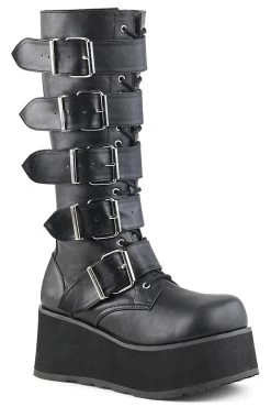 Phantom Platform Boots TRASHVILLE-518 [Matte Vegan Leather]