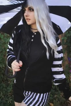 Spooky Ghost Zip Up Cardigan Sweater 16 Spooky Ghost Zip Up Cardigan Sweater -Alchemy Store ugvhjkuyj