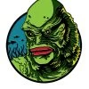 TRICK OR TREAT STUDIOS Universal Monsters Creature From The Black Lagoon Enamel Pin 2 TRICK OR TREAT STUDIOS Universal Monsters Creature From The Black Lagoon Enamel Pin -Alchemy Store um creature enamelpin