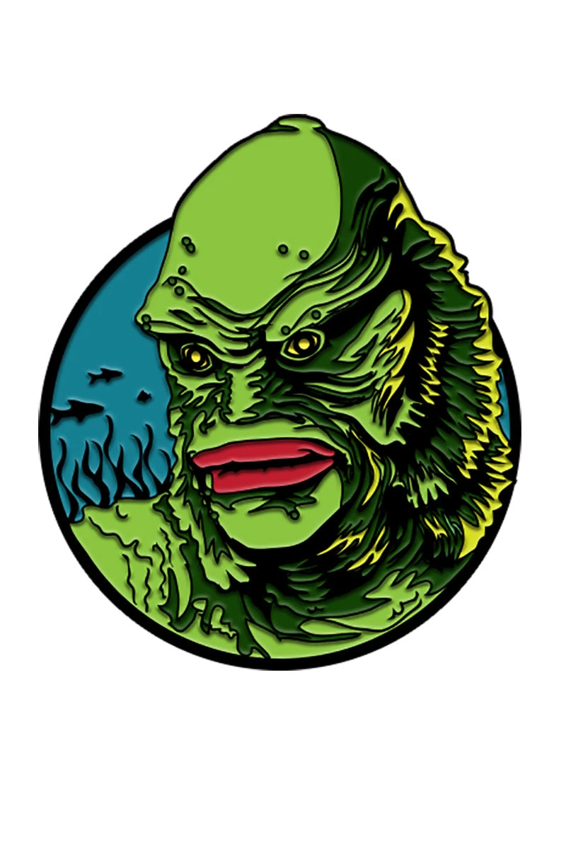 TRICK OR TREAT STUDIOS Universal Monsters Creature From The Black Lagoon Enamel Pin 3 TRICK OR TREAT STUDIOS Universal Monsters Creature From The Black Lagoon Enamel Pin