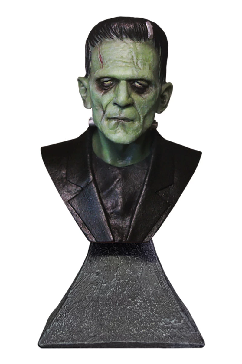 TRICK OR TREAT STUDIOS Universal Monsters - Frankenstein Mini Bust Statue 3 TRICK OR TREAT STUDIOS Universal Monsters - Frankenstein Mini Bust Statue