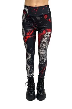 The Little Mermaidcore Leggings 11 The Little Mermaidcore Leggings -Alchemy Store womns the little mermaid leggings