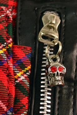 Rise Up Bag [RED PLAID] -Alchemy Store ytyhtur