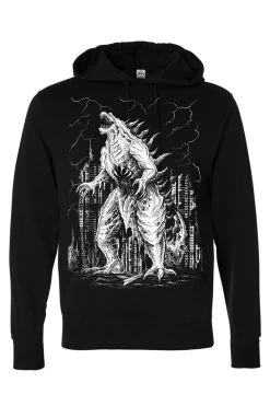 Gothzilla Hoodie [Zipper Or Pullover] -Alchemy Store zillapullover