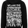 Living Dead Zombies Hoodie [Zipper Or Pullover] -Alchemy Store zombies hoodie back resize